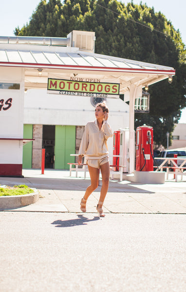 THEODORE SILK TRACK JACKET